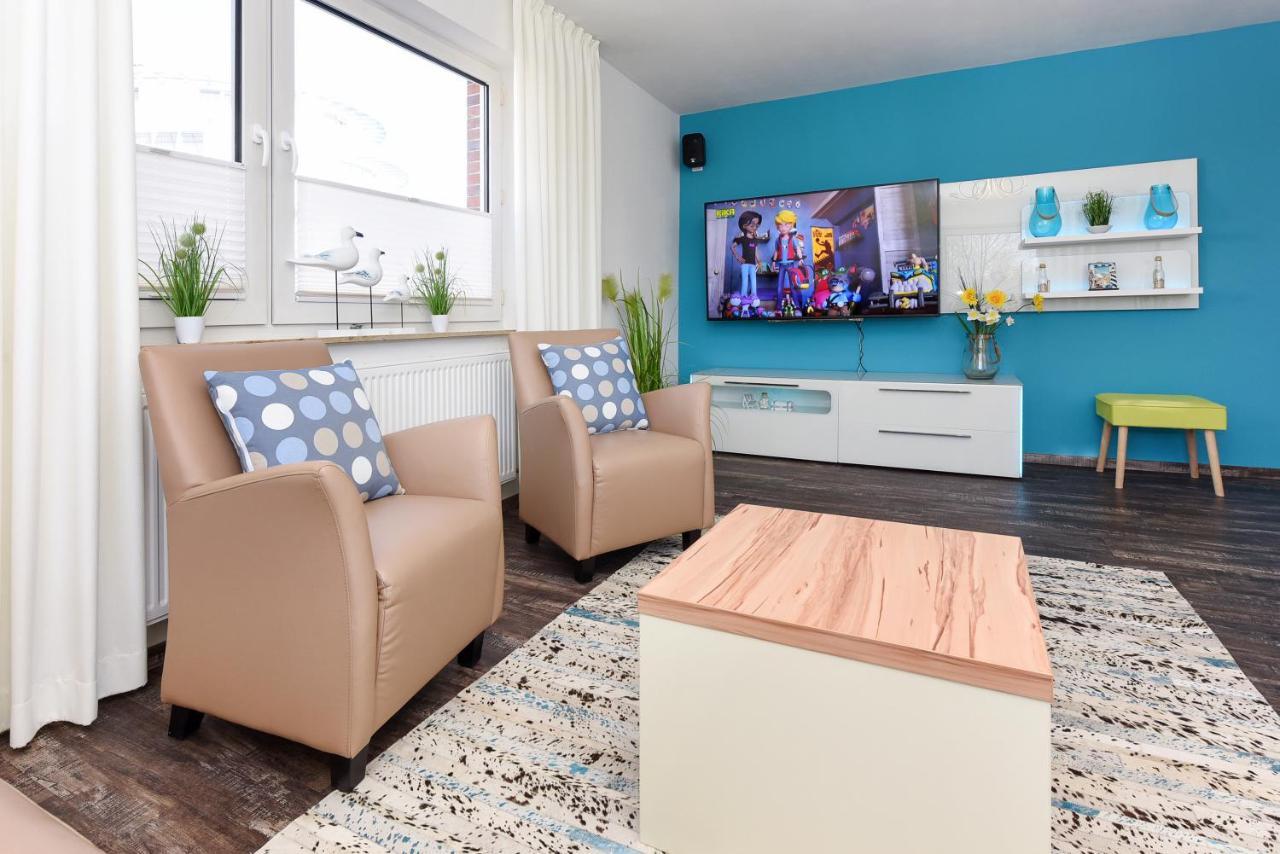 Ferienwohnung Haus zur Möwe Bensersiel Exterior foto