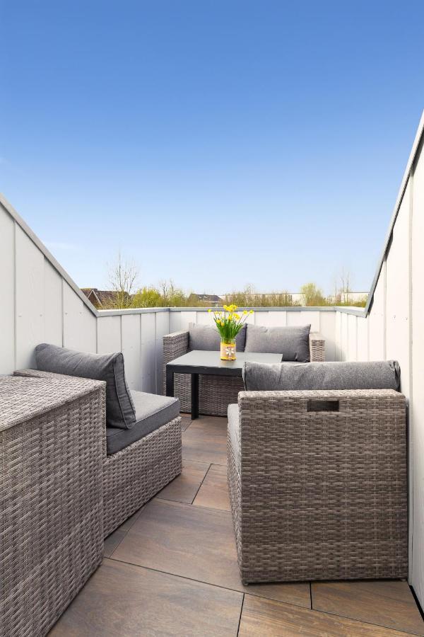 Ferienwohnung Haus zur Möwe Bensersiel Exterior foto