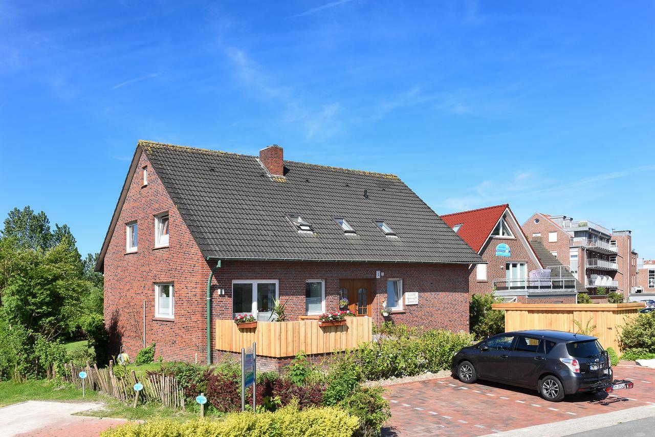 Ferienwohnung Haus zur Möwe Bensersiel Exterior foto