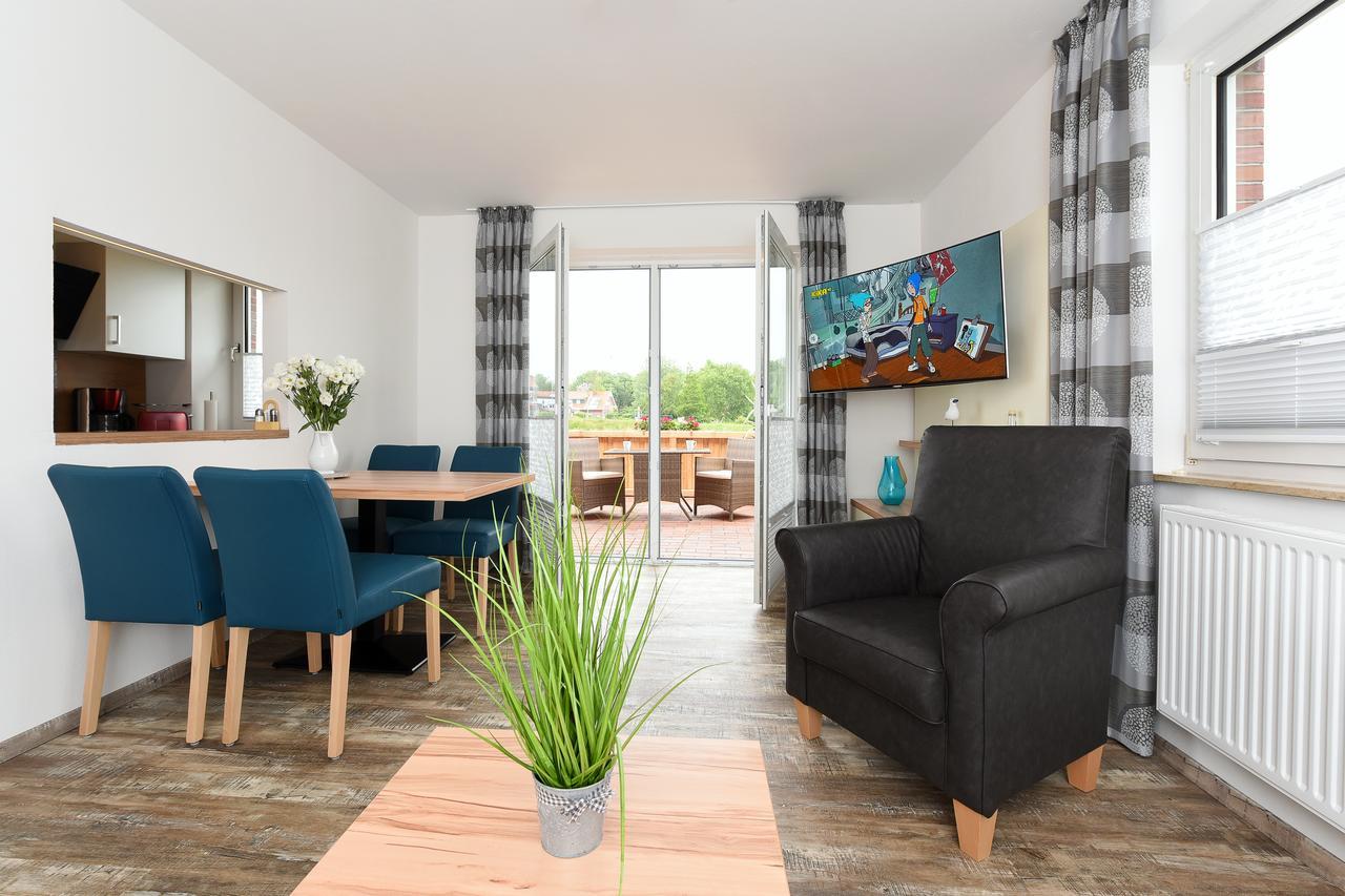 Ferienwohnung Haus zur Möwe Bensersiel Exterior foto