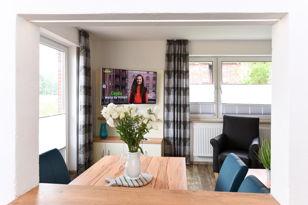 Ferienwohnung Haus zur Möwe Bensersiel Exterior foto