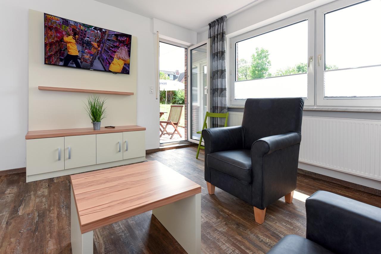 Ferienwohnung Haus zur Möwe Bensersiel Exterior foto